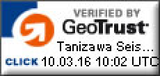 VERIFIED BY GeoTrust Tanizawa Seis... CLICK 10.03.16 10:02 UTC